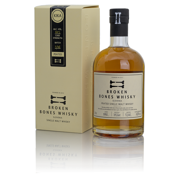 Broken Bones Peated viski Cask Strength Broken Bones Peated viski Cask Strength